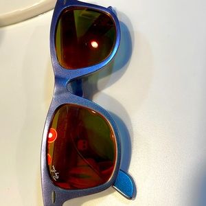 Rayban Wayfarer sunglasses.